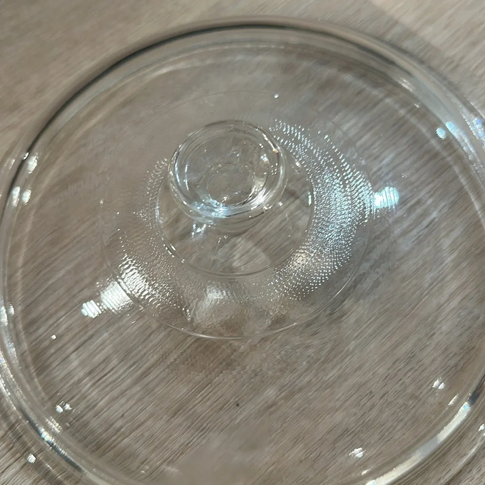 Round Glass Replacement Lid - 8.25” - Pyrex? Corning? Crock pot?